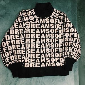 H&M DreamsOfDreams Navy & White Turtleneck